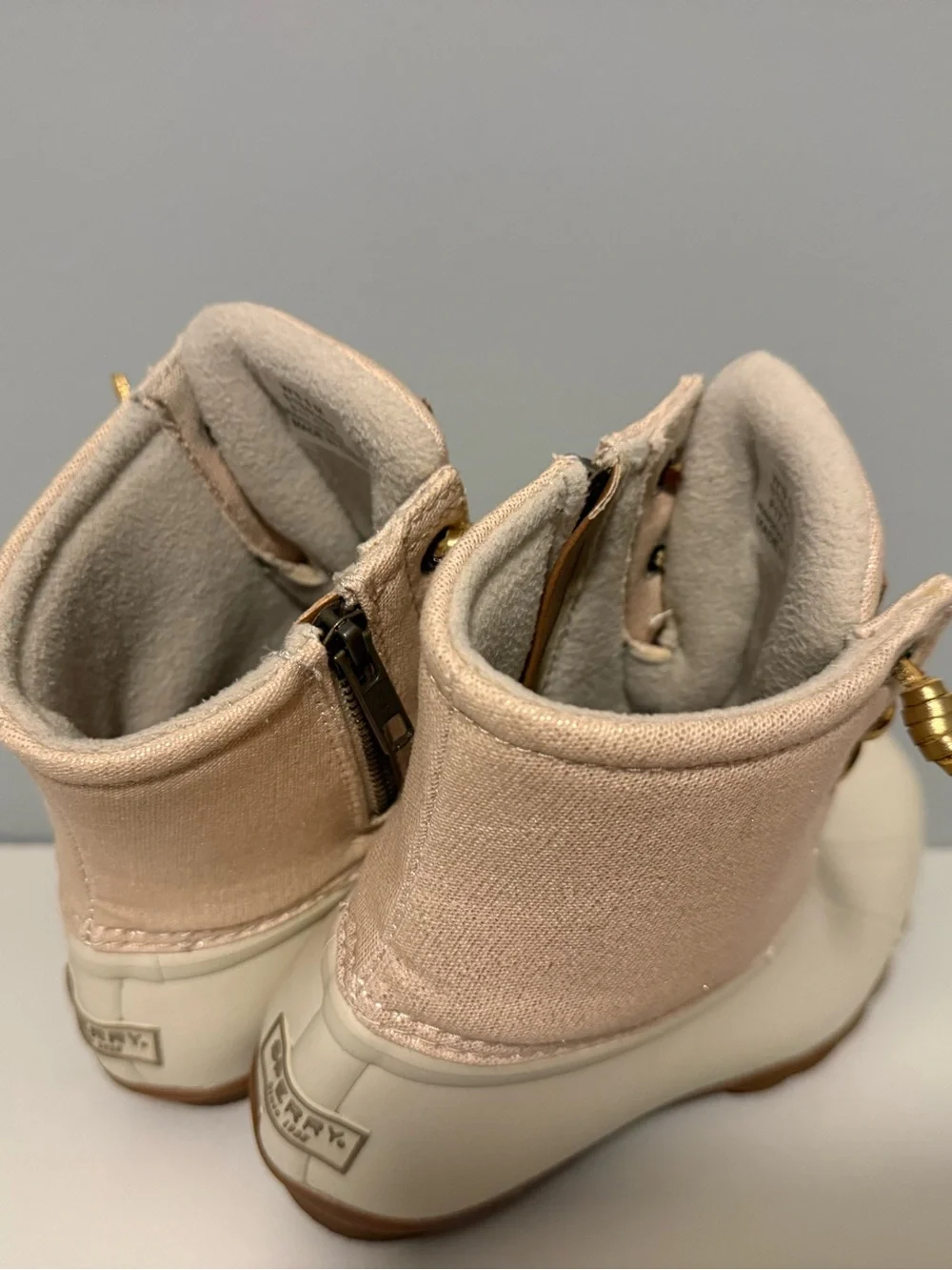 Womens Sperry Saltwater Duck Booties